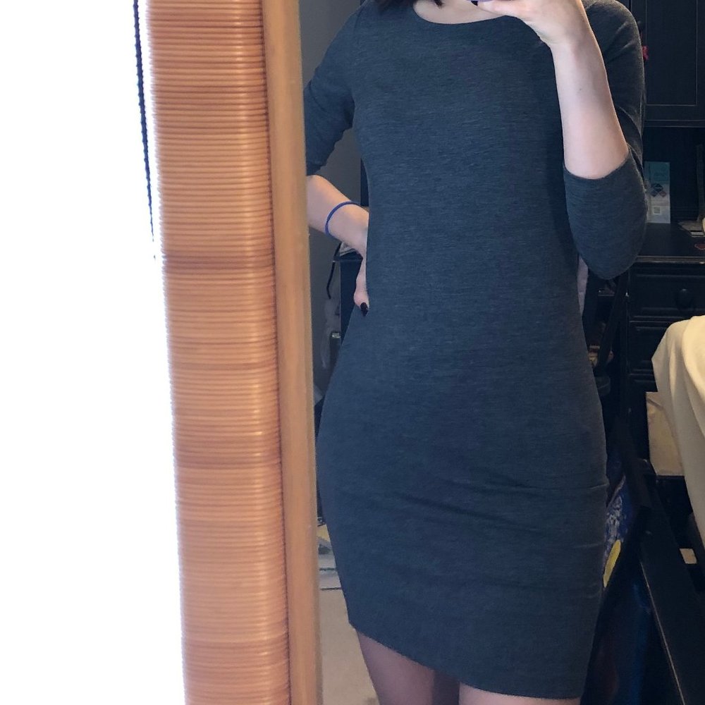 Forever 21 Gray Bodycon Dress